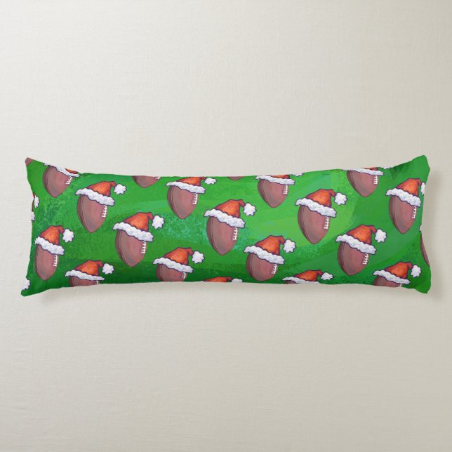 Football Christmas Body Pillow (Front)