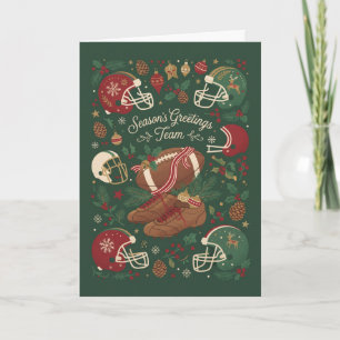 Football Christmas Card