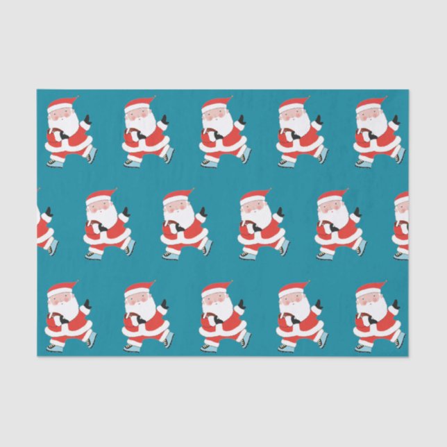 Football Christmas Gift Tissue Paper (Front)
