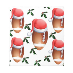 FOOTBALL CHRISTMAS NOTEPAD