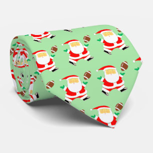 Football Christmas Novelty Neck Tie