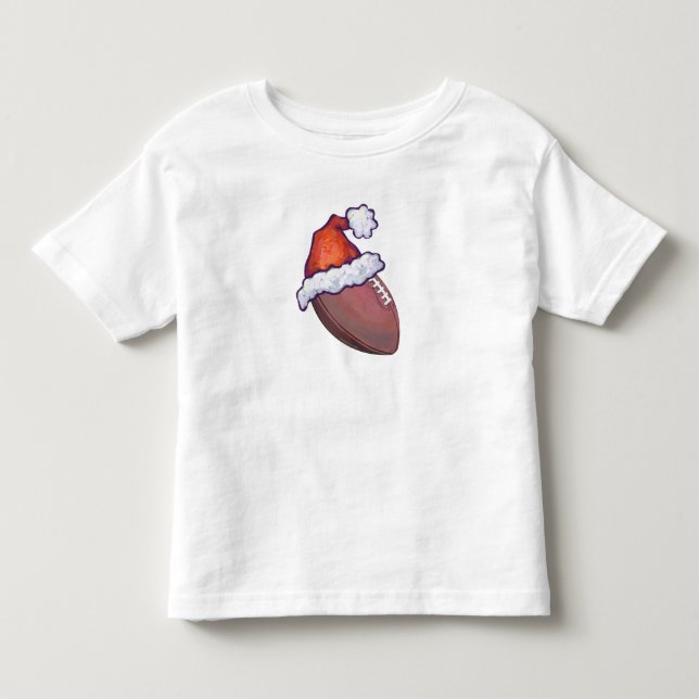 Football Christmas Toddler T-shirt (Front)