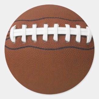 Football Classic Round Sticker