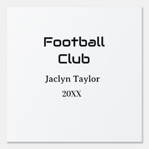FOOTBALL CLUB FIFA WORLD CUP NAME YEAR PARTY SIGN