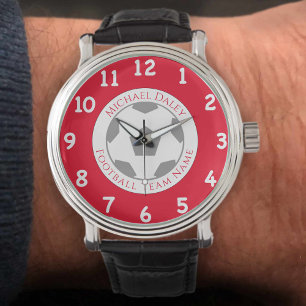 Football Club Supporter's Personalized Fan Watch