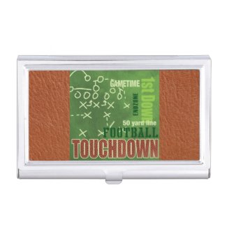 Football Coach Business Card Holder