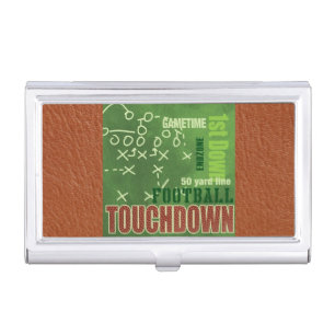 Football Coach Business Card Holder