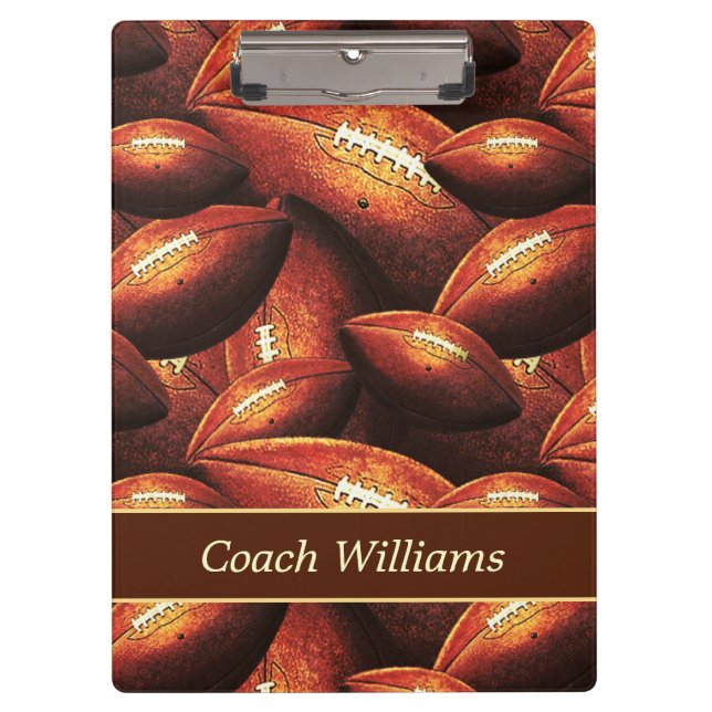 Football Coach Clipboard (Front)