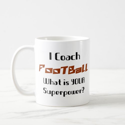 football coach coffee mug