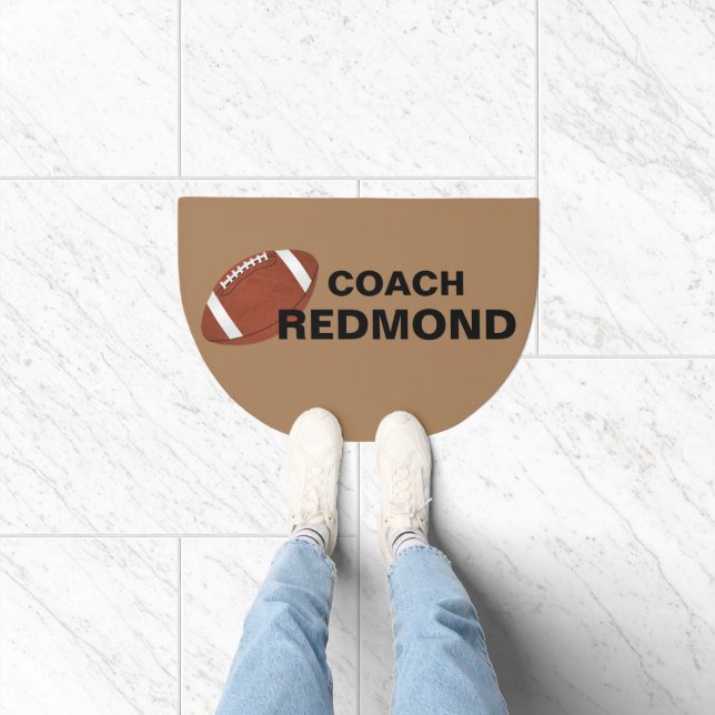 Football Coach Doormat (Indoor)