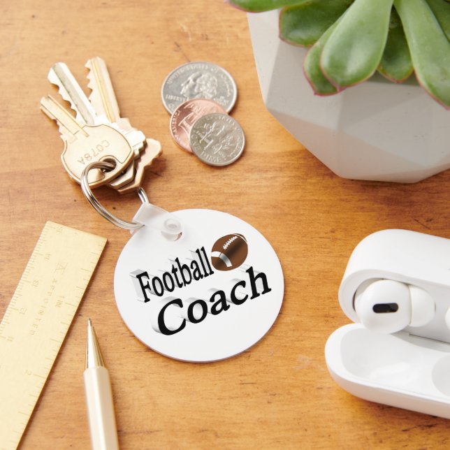 Football Coach  Keychain (Desk)