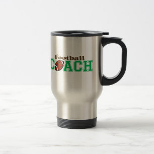 Football Coach Travel Mug