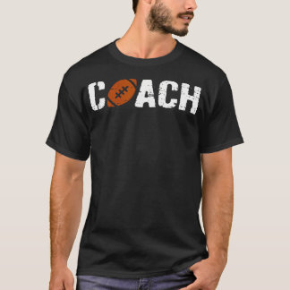 Football Coaches Costume Retro Football Coach Men T-Shirt