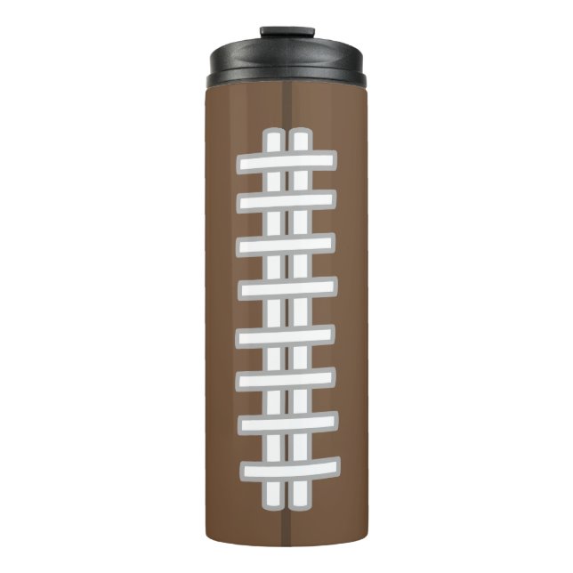 Football Coffee Thermal Tumbler  (Front)