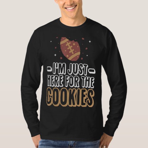 Football Cookies Funny Boy Christmas T_Shirt