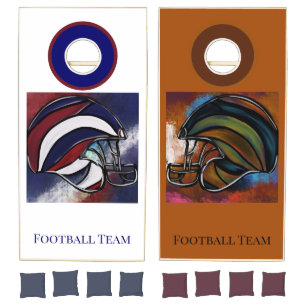 Football Cornhole Set
