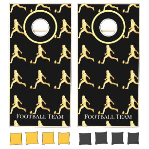 Football Cornhole Set