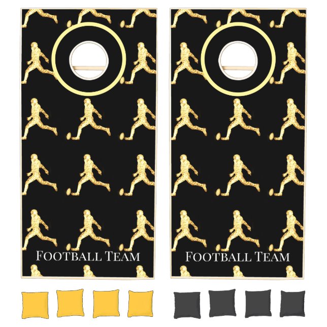 Football Cornhole Set (Set)