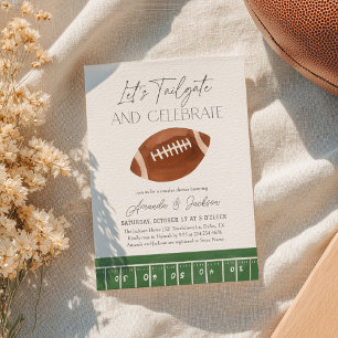 Football Couples Shower Invitation