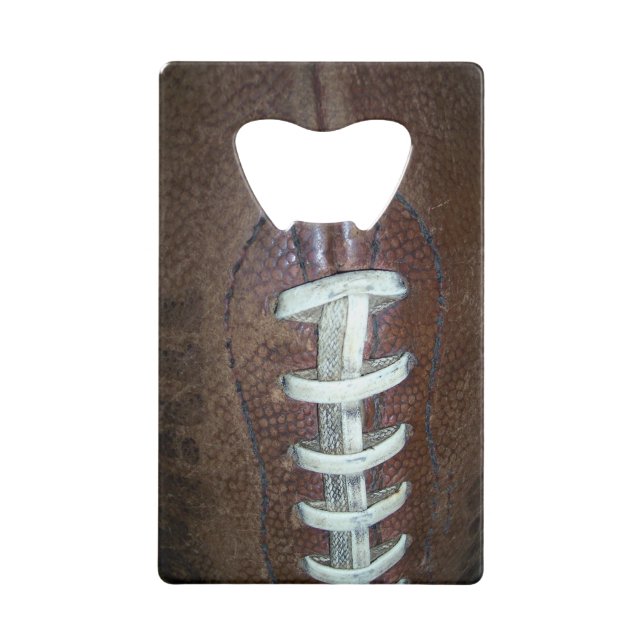 Football Credit Card Bottle Opener (Front)
