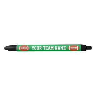 Football Custom Team Name and Color Sports Coach Pen