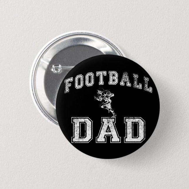 Football Dad Button (Front & Back)
