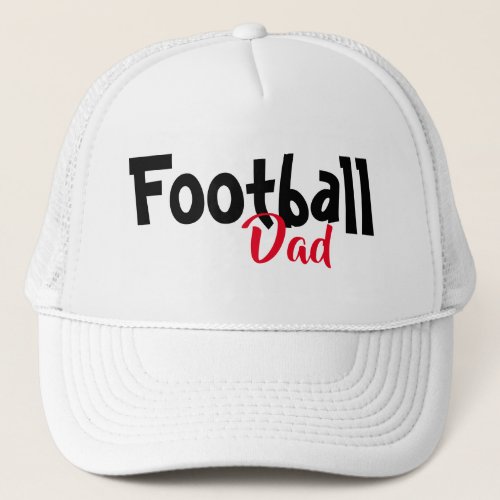 Football Dad  Football Father Gift Trucker Hat