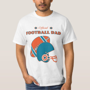 Football Dad Team Spirit Sports Champion Game Day T-Shirt