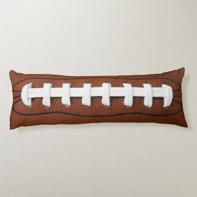Football Design Body Pillow Zazzle