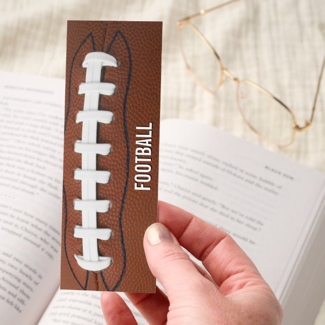 Football Design Bookmark (Hand)