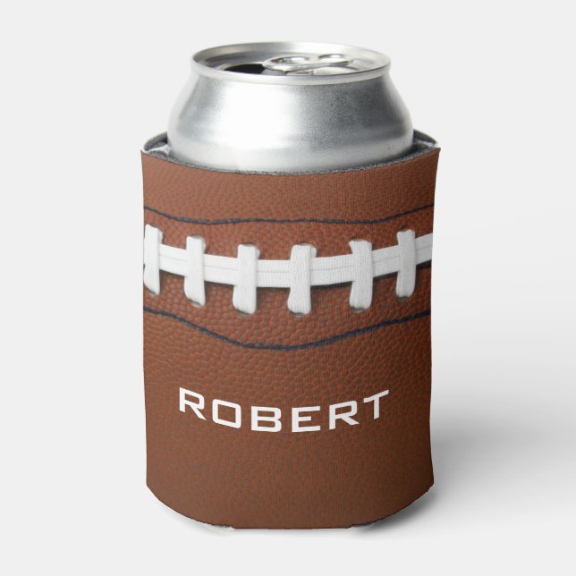 Football Design Can Cooler (Can Front)