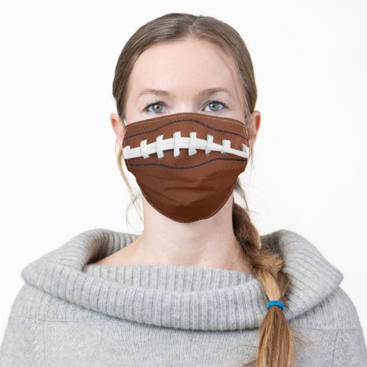 Football Design Face Masks (Worn)