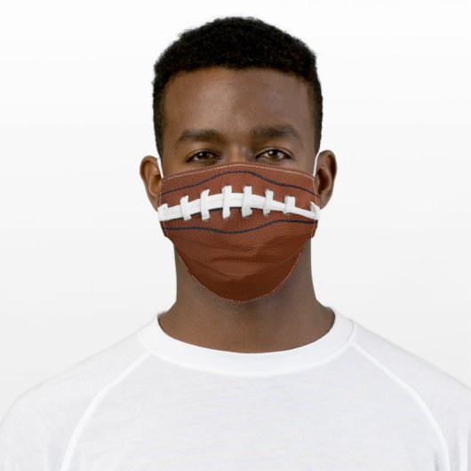 Football Design Face Masks (Worn)