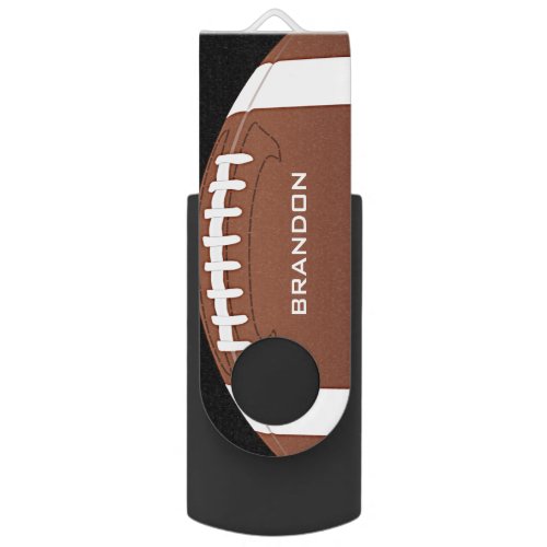 Football Design Flash Drive