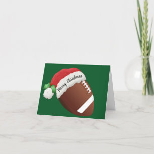 Football Design Folded Greeting Card