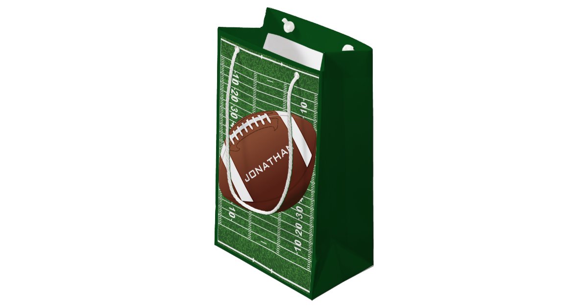 Football Design Gift Bag
