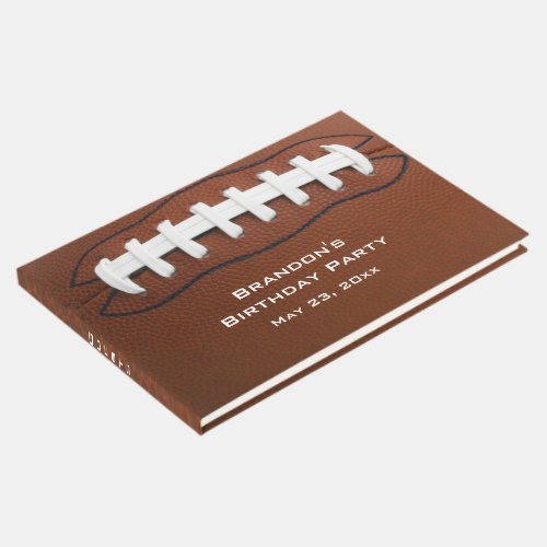 Football Design Guest Book