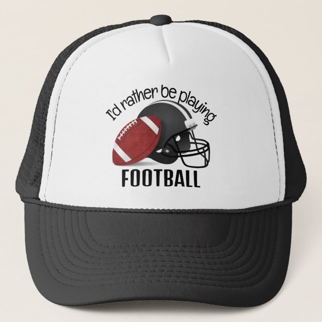 Football Design Hat (Front)