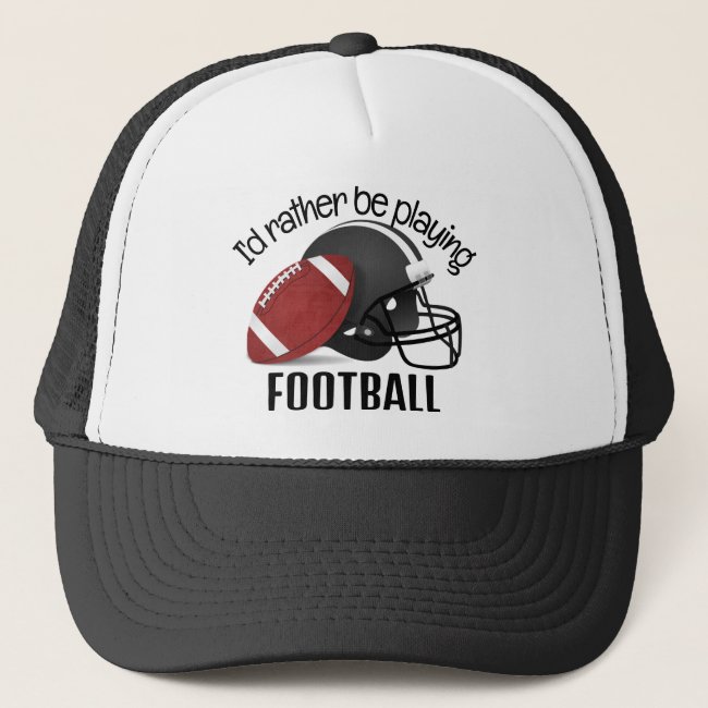 Football Design Hat