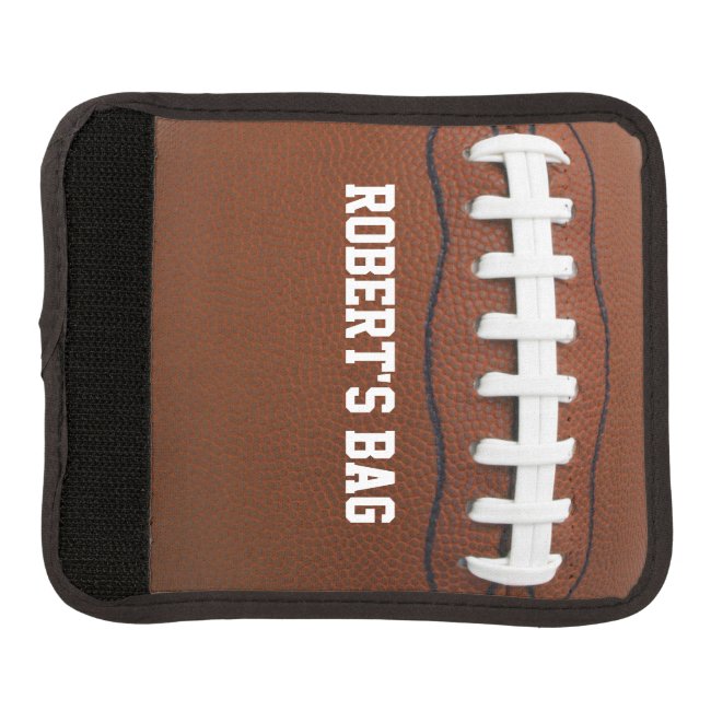 Football Design Luggage Handle Wrap