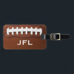 Football Design Luggage Tags<br><div class="desc">Football Design Luggage Tags. Make your luggage stand out with unique, bold designs for easy identification.</div>