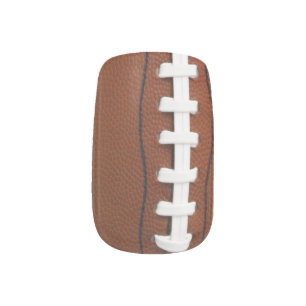 Football Design Nails Minx Nail Art