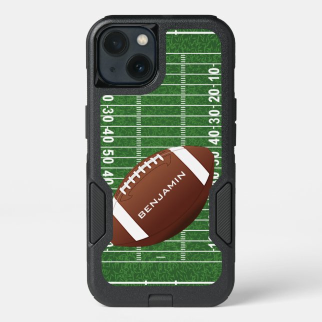 Football Design Otter Box Otterbox iPhone Case (Back)