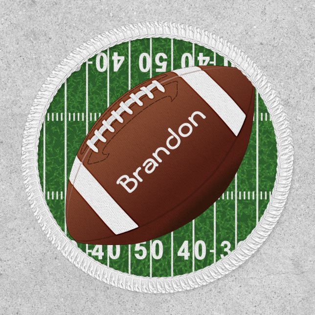 Football Design Patch (Front)