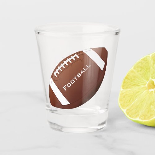 Football Design Shot Glass