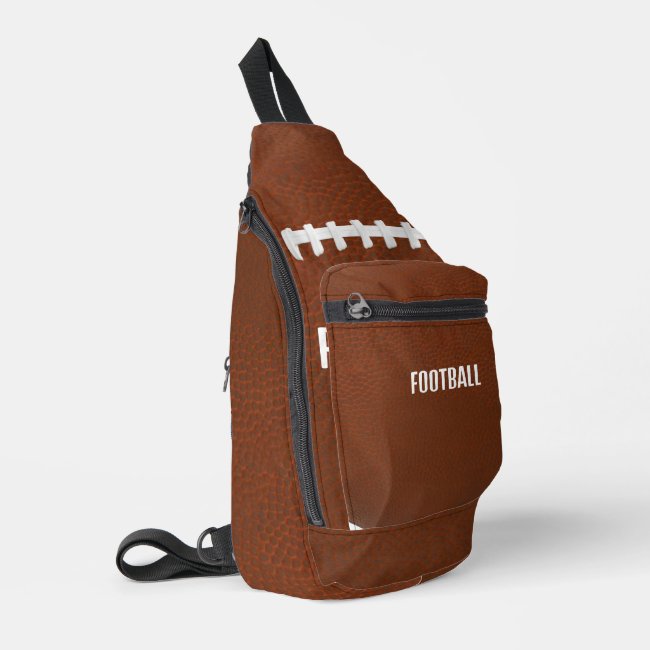 Football Design Sling Bag