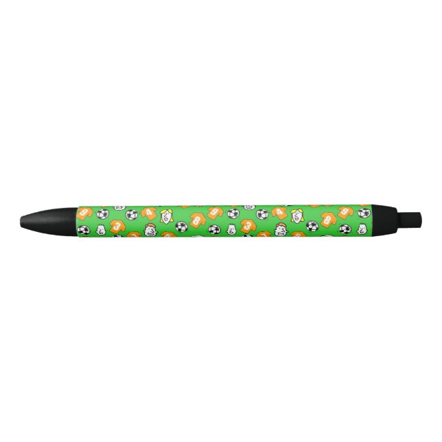 Football Design with Gold Shirts Pen (Front)