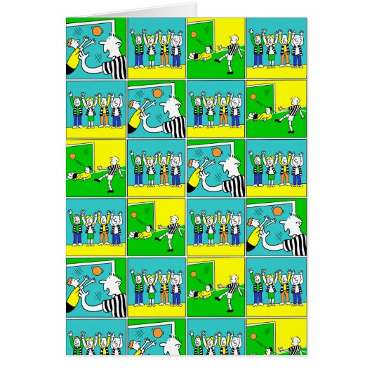 Football Design with Players and Fans (Front)