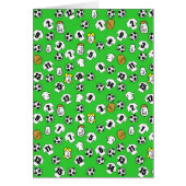 Football Design with Shirts in White (Front)