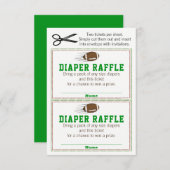 Football Diaper Raffle Tickets (Front/Back)